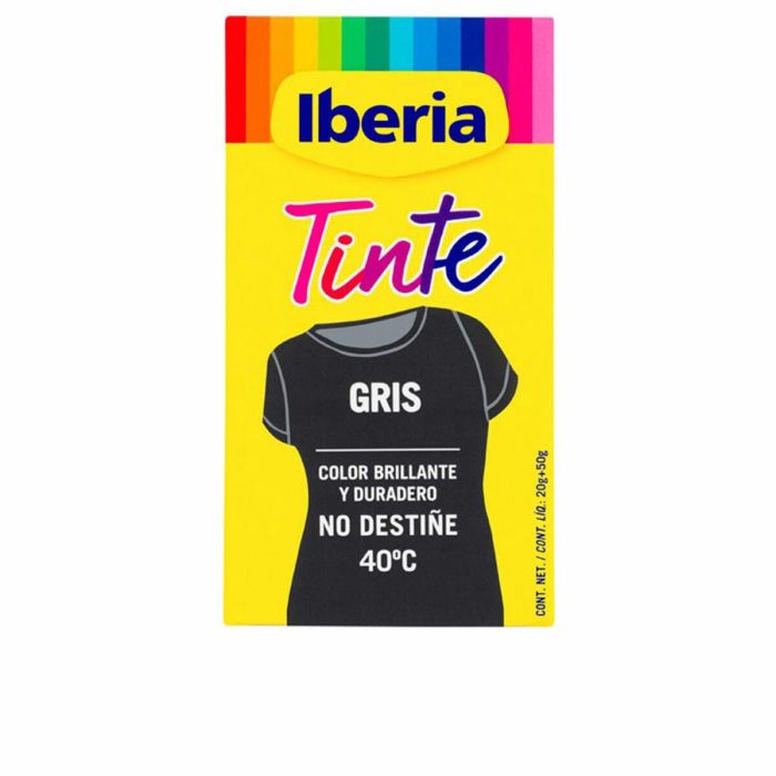 Iberia Tinte Ropa No Destiñe 40º #Gris