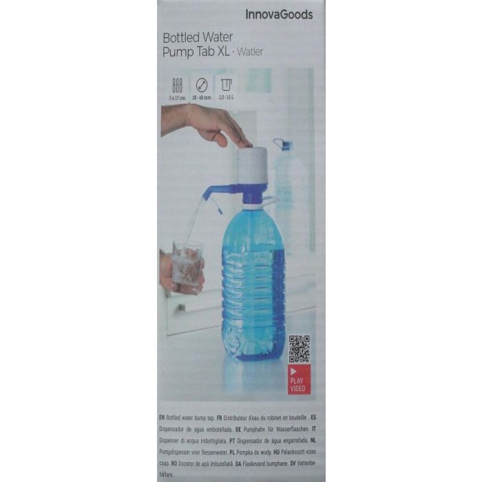 Dispensador de Agua para Garrafas XL Watler InnovaGoods 6 Dispensador de Agua para Garrafas XL Watler InnovaGoods 6
