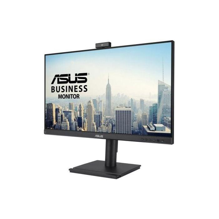Monitor Profesional Asus BE249QFK 24"/ Full HD/ Webcam/ Multimedia/ Regulable en altura/ Negro Monitor Profesional Asus BE249QFK 24"/ Full HD/ Webcam/ Multimedia/ Regulable en altura/ Negro