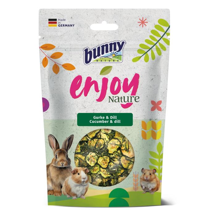 Bunny Nature Snacks Enjoy Nature Pepino Y Eneldo 6x40 gr