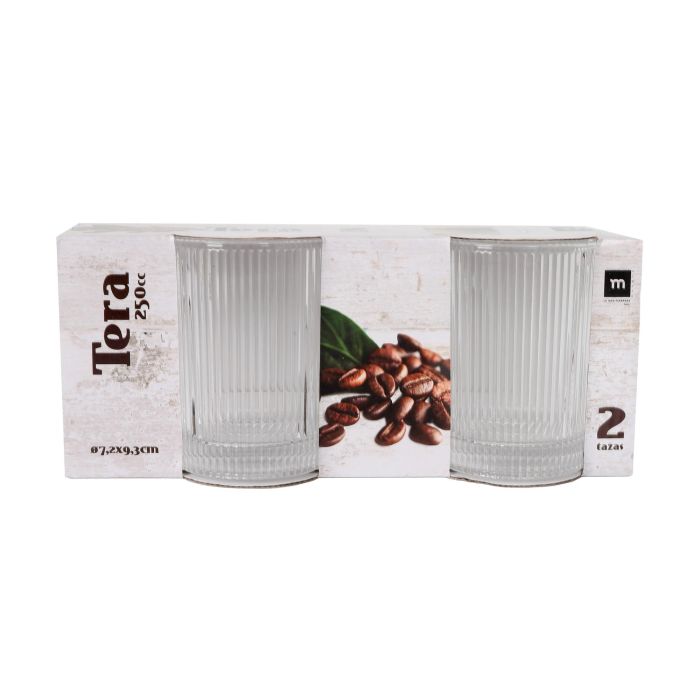 Set 2 Mugs 250Ml "Tera" (24 Cajas) 1