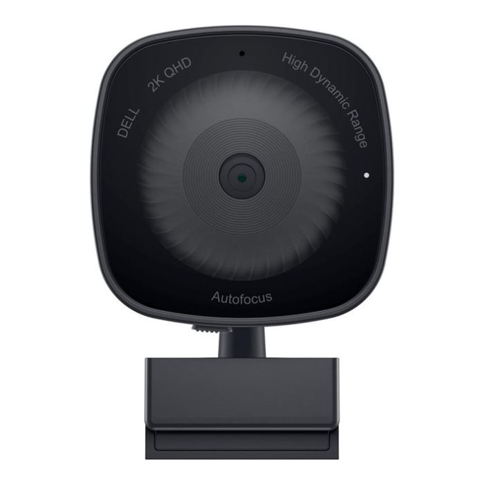 Dell WB3023 Webcam 2K QHD USB con Autoenfoque, HDR y Reducción de Ruido para Videollamadas y Streaming