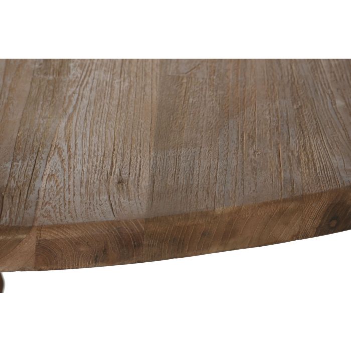 Mesa Redonda Comedor Item Home DKD Home Decor Natural 140 x 75 x 140 cm 2