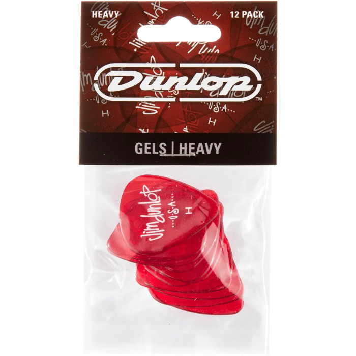 Dunlop Pack 12 Púas Gels Heavy 0 Dunlop Pack 12 Púas Gels Heavy 0