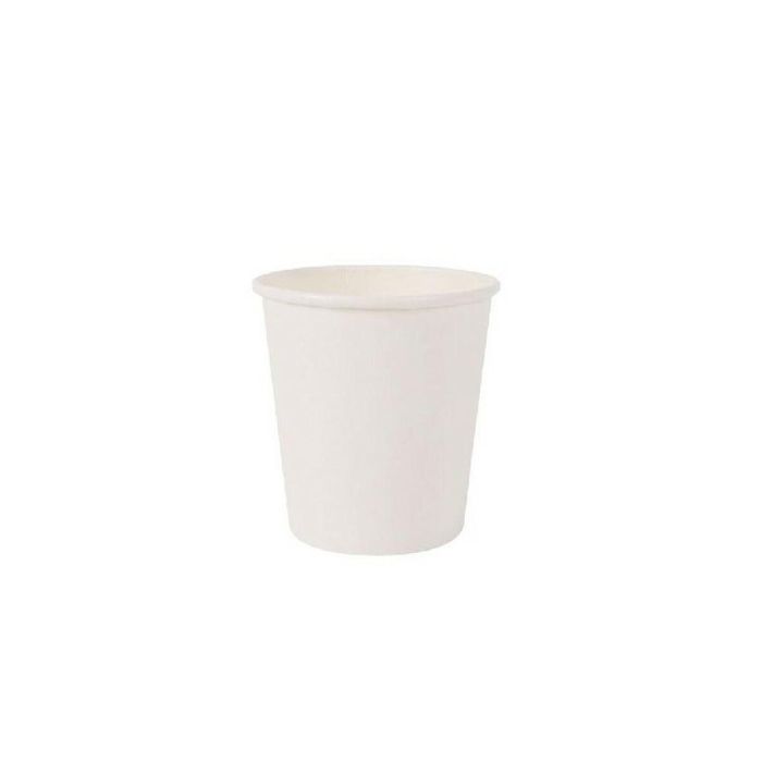 Set de Vasos Algon Cartón Blanco 50 Piezas 120 ml (20 Unidades) 1