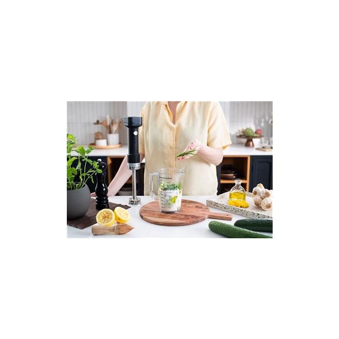 Kitchenaid 5KHBRV71BM Batidora de Mano Inalámbrica con Batería Go, Negro Mate 5 Kitchenaid 5KHBRV71BM Batidora de Mano Inalámbrica con Batería Go, Negro Mate 5