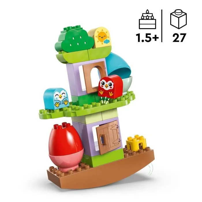 LEGO DUPLO 10440 Árbol Columpio y Apilable - Juguete Interactivo para Bebés 1