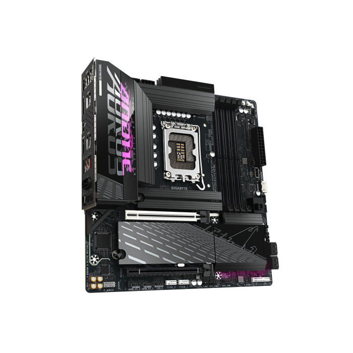 GIGABYTE B860M AORUS ELITE WIFI6E Placa Base Intel B860 LGA 1851 DDR5 Micro ATX 2