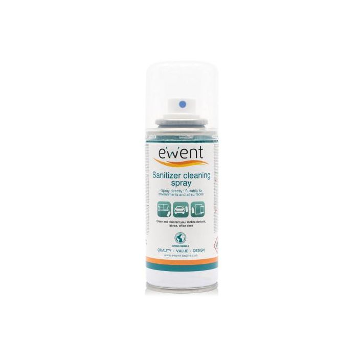 EWENT SPRAY DESINFECTANTE PARA MOVILES, MASCARILLAS, SUPERFICIES, ETC. 400ml EWENT SPRAY DESINFECTANTE PARA MOVILES, MASCARILLAS, SUPERFICIES, ETC. 400ml