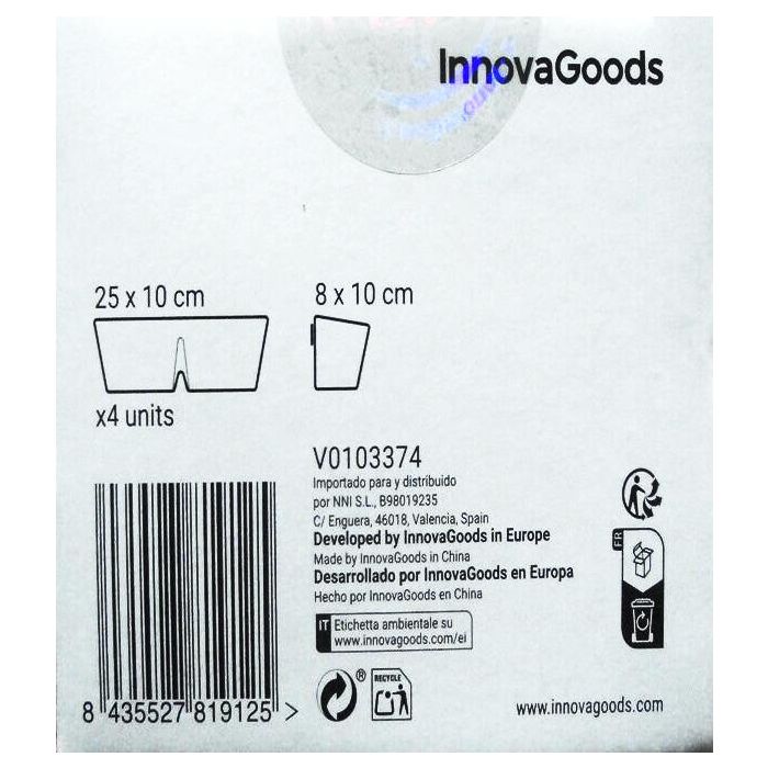 Zapateros Adhesivos Shohold InnovaGoods Pack de 4 uds 17 Zapateros Adhesivos Shohold InnovaGoods Pack de 4 uds 17