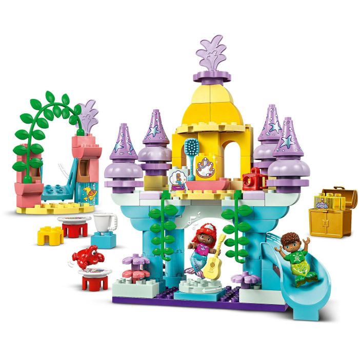 LEGO 10435 DUPLO Disney La Sirenita Ariel: El Palacio Mágico Subacuático - Set de Construcción con Figura de Ariel 4