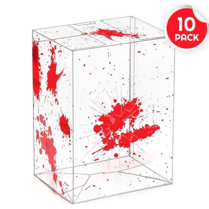 Set 10 protectores Efecto Bala y Sangre Funko POP 1 Set 10 protectores Efecto Bala y Sangre Funko POP 1