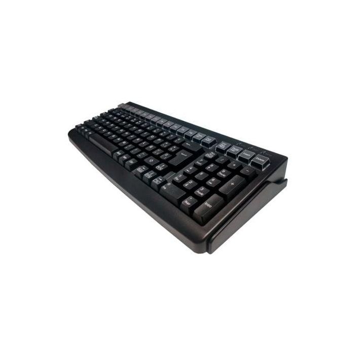 Mustek MKB-800M Teclado POS Reducido con Lector de Banda Magnética Bidireccional USB Membrana 101 Teclas Español Negro Mustek MKB-800M Teclado POS Reducido con Lector de Banda Magnética Bidireccional USB Membrana 101 Teclas Español Negro