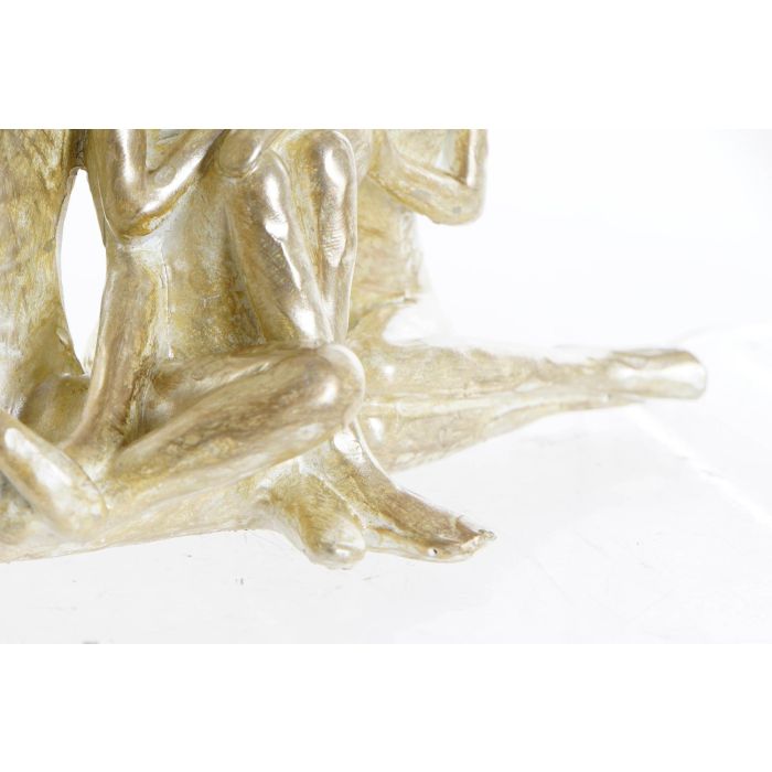 DKD Home Decor Figura Decorativa Moderna de Resina Familia Color Dorado - 8 cm Largo x 12 cm Alto x 21 cm Ancho 2 DKD Home Decor Figura Decorativa Moderna de Resina Familia Color Dorado - 8 cm Largo x 12 cm Alto x 21 cm Ancho 2