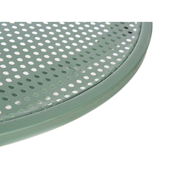 Set Mesa y 2 Sillas Verde Ibergarden - Mesa 60x60x70.5 cm, Silla 41x51x79 cm 1