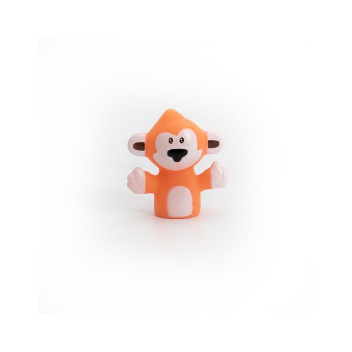Tachan Set de 5 Marionetas de Baño de Goma | Animales de la Selva para Niños +3 años | Juego de Imaginación y Concentración 1