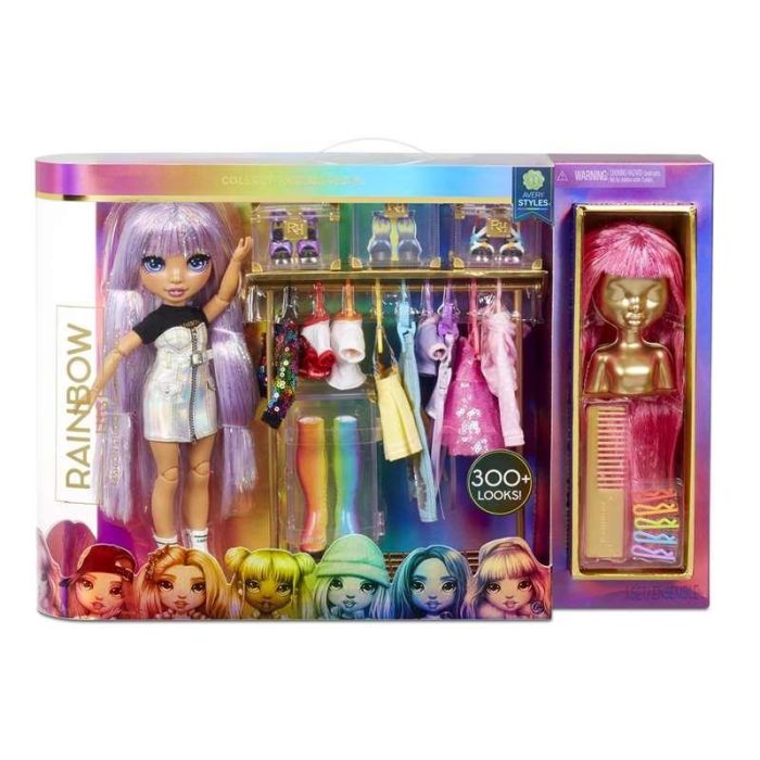 MGA Estudio Fashion Rainbow High Muñeca con Más de 300 Looks y Accesorios, Incluye Muñeca Exclusiva, 22 cm 12