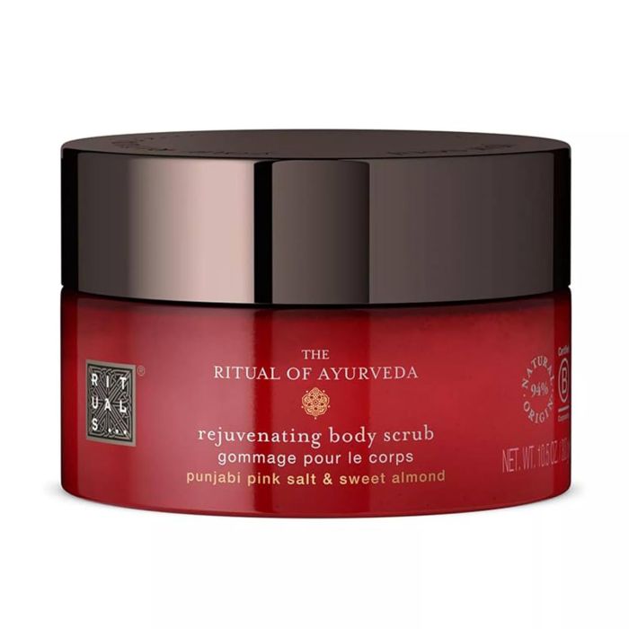 Rituals THE RITUAL OF AYURVEDA Exfoliante Corporal Rejuvenecedor Purificante, Sal Rosa de Punjabi y Aceites Naturales, 300g