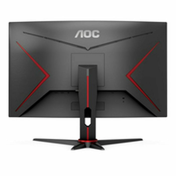 Aoc Monitor Led 23.6 Pulgadas C24 gr2Ae Full HD, Curvo, 165Hz, FreeSync, 1ms, VA, Negro/Rojo 8
