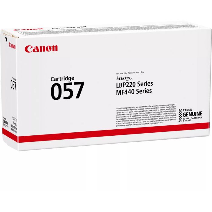 CANON Toner negro 057 i-SENSYS LBP223 LBP226 MF443 MF445 2 CANON Toner negro 057 i-SENSYS LBP223 LBP226 MF443 MF445 2