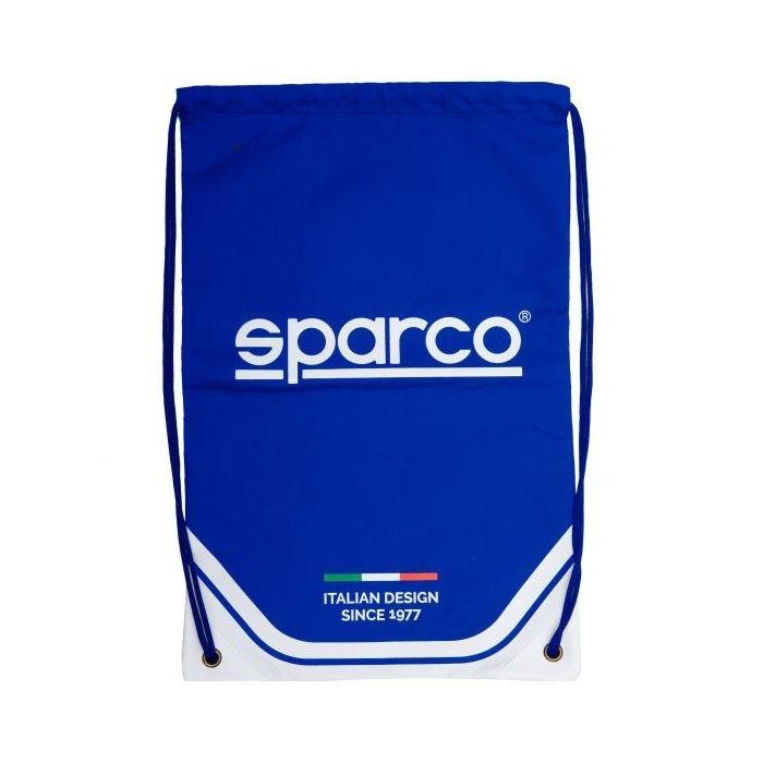 Sparco S0160013AZ Bolsa Porta Botines para Botas de Carrera o Kart - Protección Seca, Suciedad, Daños - Cierre Cordón, Dim.33C Sparco S0160013AZ Bolsa Porta Botines para Botas de Carrera o Kart - Protección Seca, Suciedad, Daños - Cierre Cordón, Dim.33C