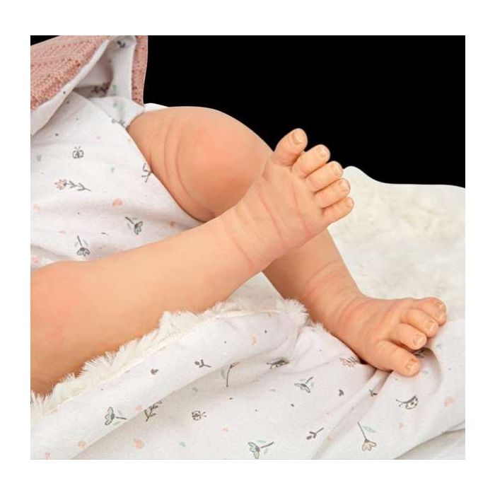 Muñeca reborn sandra con manta 40 cm.cuerpo blando 3 Muñeca reborn sandra con manta 40 cm.cuerpo blando 3