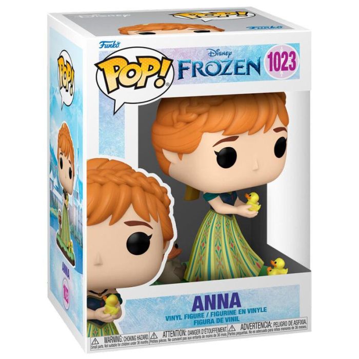 FUNKO Figura POP Disney Princesas: Anna, figura de vinilo de 9cm en caja regalo
