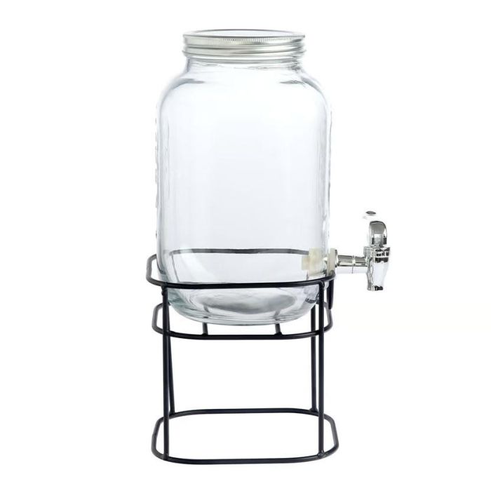 Tarro dispensador con grifo 4L y soporte de metal - La Mediterran by Inde (4 Unidades) 9 Tarro dispensador con grifo 4L y soporte de metal - La Mediterran by Inde (4 Unidades) 9