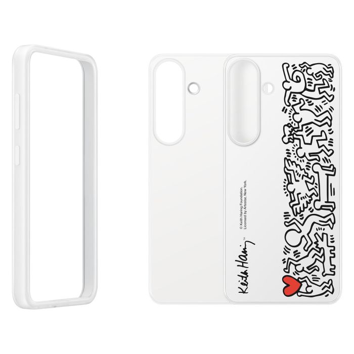 Samsung EF-MS931 Funda para Galaxy S25, Blanco Multicolor 6