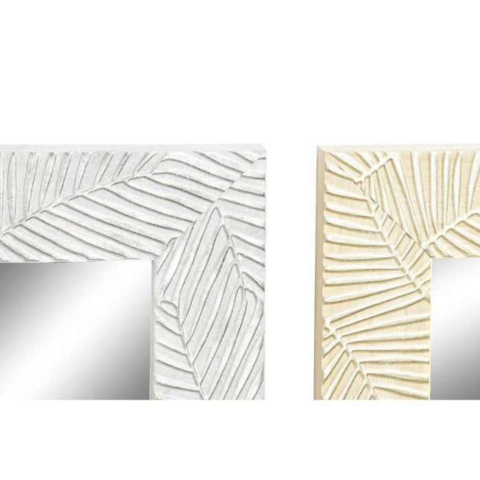 Espejo de pared DKD Home Decor Tropical Hoja de planta 70 x 2 x 97 cm (4 Unidades) 2 Espejo de pared DKD Home Decor Tropical Hoja de planta 70 x 2 x 97 cm (4 Unidades) 2
