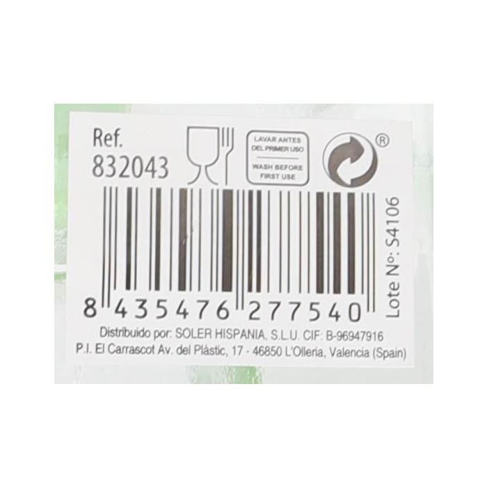 Jarra de Vidrio Optima 1400 cc - La Mediterranea (6 Unidades) 1 Jarra de Vidrio Optima 1400 cc - La Mediterranea (6 Unidades) 1