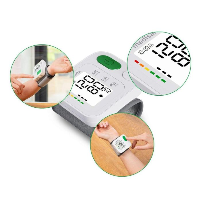 Medisana BW 345 Tensiómetro de muñeca digital, medición de arritmias, Dígitos XL, 398 memorias, dispositivo médico certificado 3 Medisana BW 345 Tensiómetro de muñeca digital, medición de arritmias, Dígitos XL, 398 memorias, dispositivo médico certificado 3