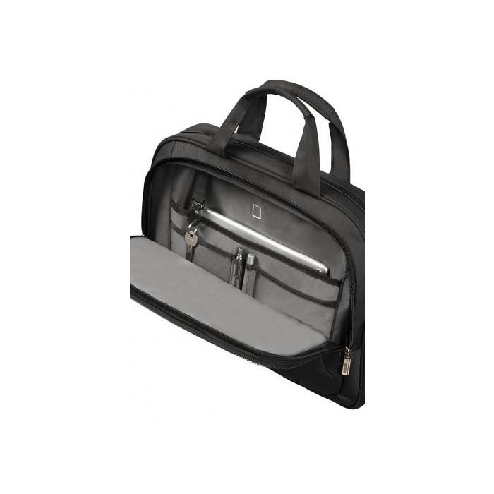 American Tourister Maletín para Portátil de 15.6" con Compartimento para Tablet de 10.1" SA33G005 NE - Azul 6