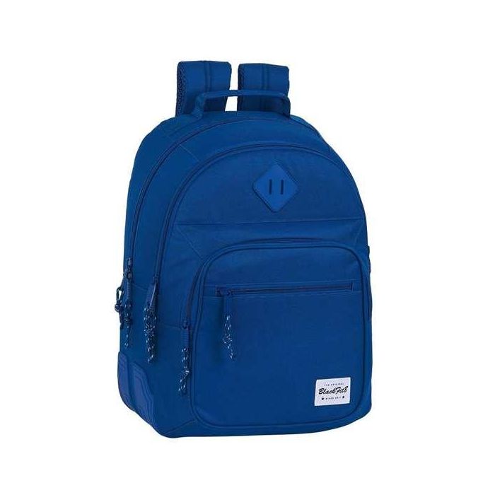 Mochila Escolar BlackFit8 Oxford Azul oscuro (32 x 42 x 15 cm) 7 Mochila Escolar BlackFit8 Oxford Azul oscuro (32 x 42 x 15 cm) 7
