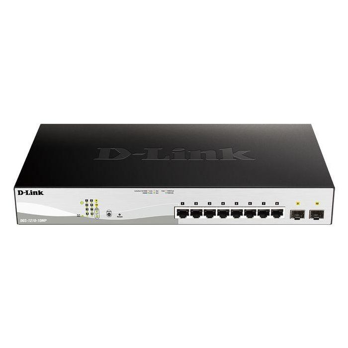 Switch D-Link DGS-1210-10MP/E 130 W 0 Switch D-Link DGS-1210-10MP/E 130 W 0