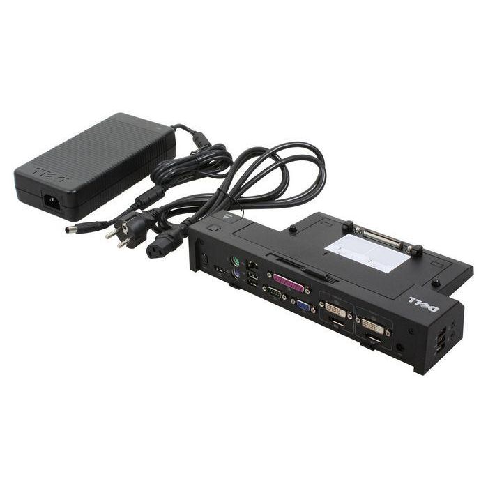 Dell Estación Docking E-Port Plus Advanced E-Port II con USB 3.0, Adaptador CA 240W y Doble Monitor para Precision M4700/M4800/M6700/M6800 0 Dell Estación Docking E-Port Plus Advanced E-Port II con USB 3.0, Adaptador CA 240W y Doble Monitor para Precision M4700/M4800/M6700/M6800 0