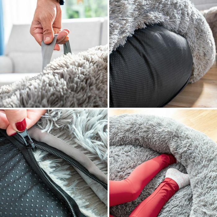 InnovaGood® Cama para perro Cloft, cama perro grande, tejido de poliéster, cama perros medianos antiestrés, Máxima relajación y 7 InnovaGood® Cama para perro Cloft, cama perro grande, tejido de poliéster, cama perros medianos antiestrés, Máxima relajación y 7