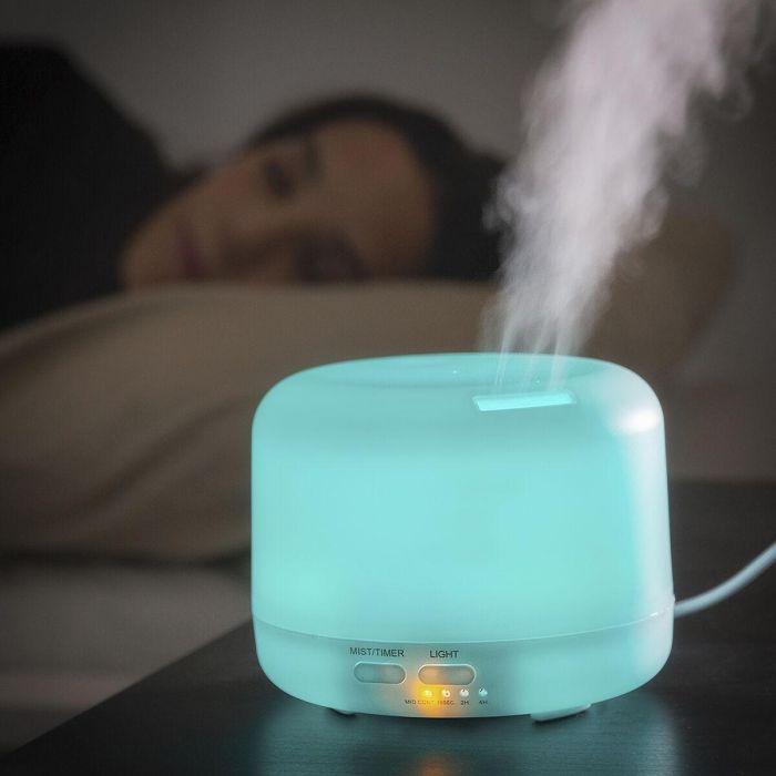 Humidificador Difusor de Aromas con LED Multicolor Steloured InnovaGoods 6 Humidificador Difusor de Aromas con LED Multicolor Steloured InnovaGoods 6