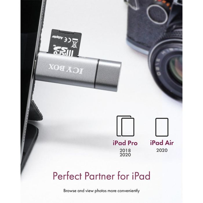 ICY BOX IB-CR200-C Multi-USB SD/MicroSD Kartenleser 4