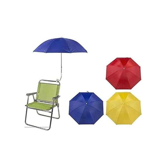 Aktive Beach Sombrilla para Silla de Playa Protección UV, 100 Centímetros, Poliéster Oxford 90G, Modelos Surtidos 1 Aktive Beach Sombrilla para Silla de Playa Protección UV, 100 Centímetros, Poliéster Oxford 90G, Modelos Surtidos 1