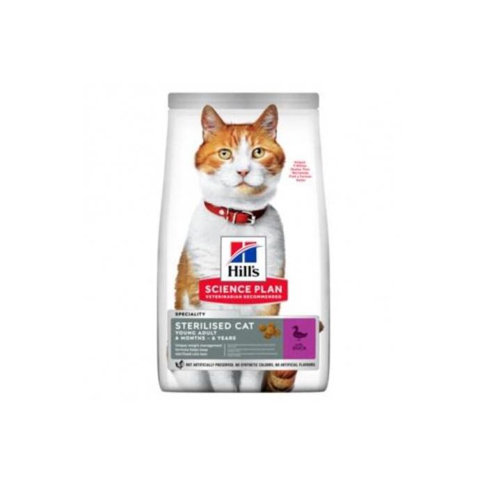 Hill's Feline Sterilized Young Pato 1,5 kg