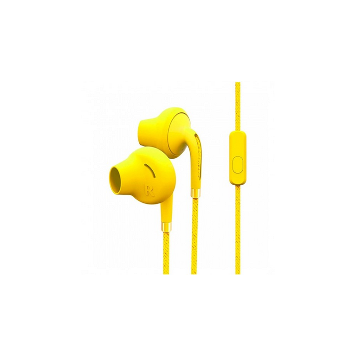 Energy Sistem Auriculares Botón Style 2+ con Micrófono, 447183, Conexión 3.5mm, Negro