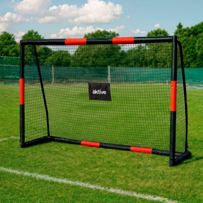 Portería de Fútbol Aktive Negro 6