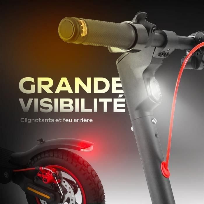 Patinete eléctrico plegable - URBANGLIDE - 100 MAX - 350W - 10 ruedas - Adulto - Negro 3 Patinete eléctrico plegable - URBANGLIDE - 100 MAX - 350W - 10 ruedas - Adulto - Negro 3