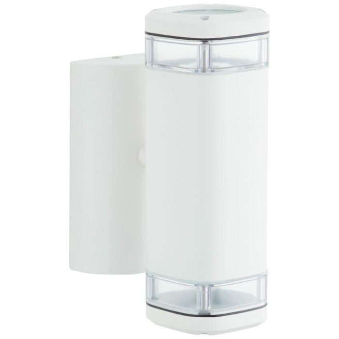 Brilliant BRI4004353346989 Aplique Exterior Jandy Blanco GU10 Max 2x18W, bombilla no incluida 5
