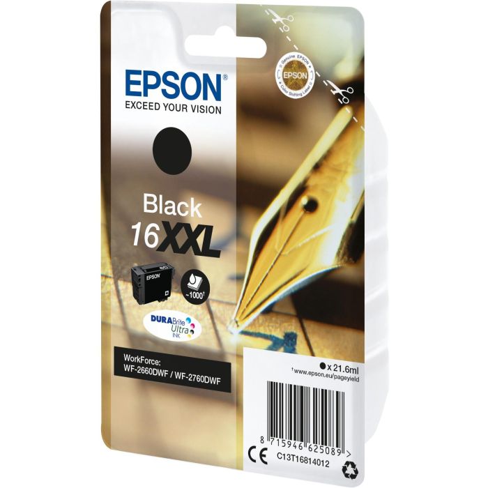 EPSON Cartucho Negro 16XXL Workforce 2660DWF 1