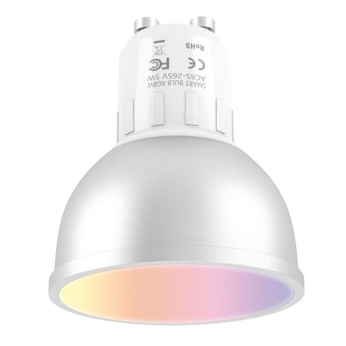muvit iO bombilla inteligente GU10/5W/400lm RGB+Blancos D50*H56 8
