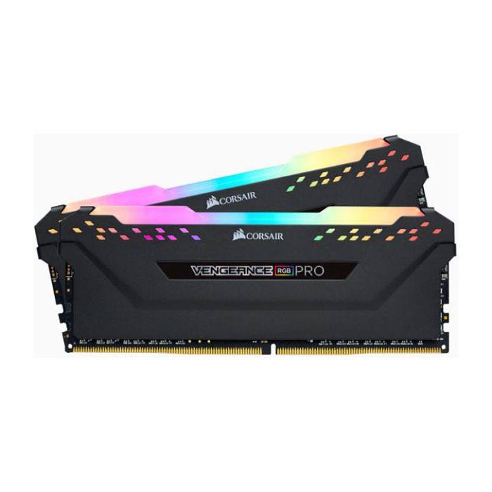 Corsair CMW32GX4M2E3200C16 Módulo de Memoria RAM DDR4 RGB PRO 32GB (2x16GB) 3200MHz CL38 para PC 2