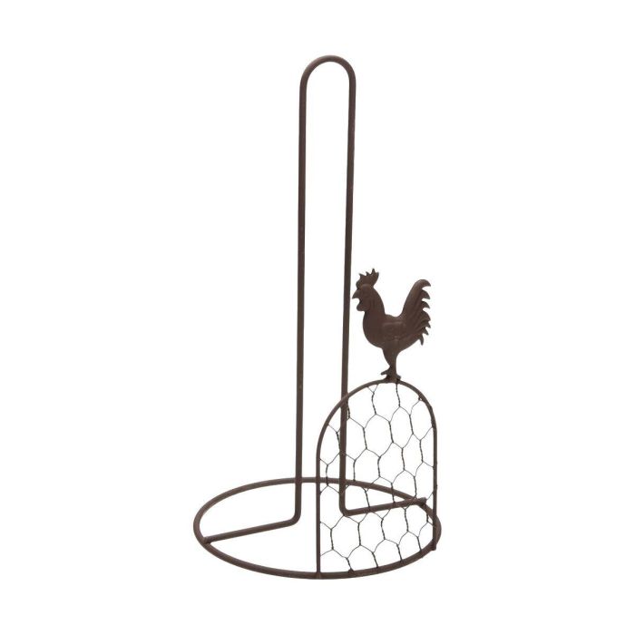 Portarrollo de Papel de Cocina Versa Metal Acero 15 x 29 x 15 cm 1 Portarrollo de Papel de Cocina Versa Metal Acero 15 x 29 x 15 cm 1