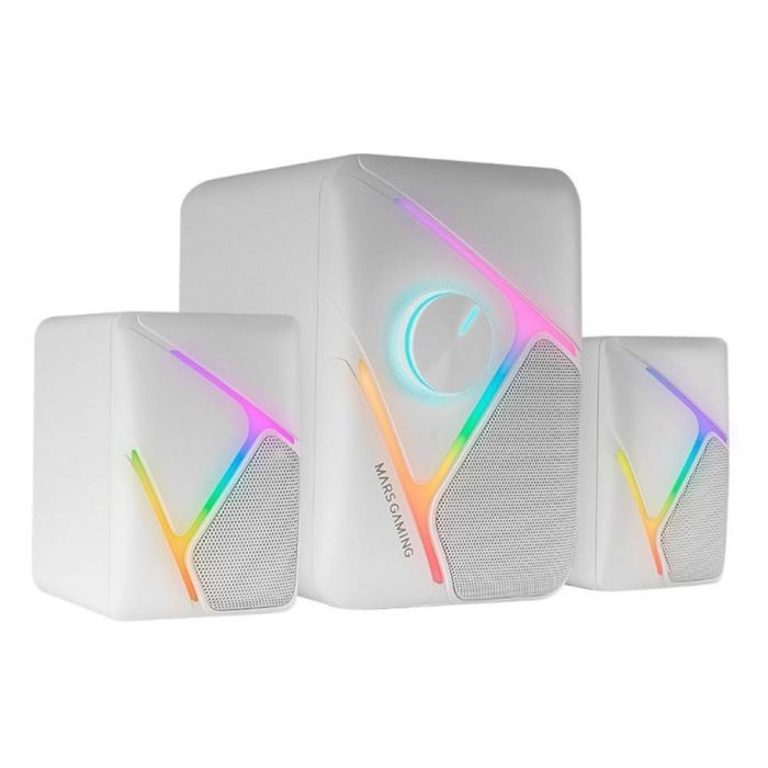 Altavoces Mars Gaming MS-H21/ 35W/ 2.1/ Blancos Altavoces Mars Gaming MS-H21/ 35W/ 2.1/ Blancos